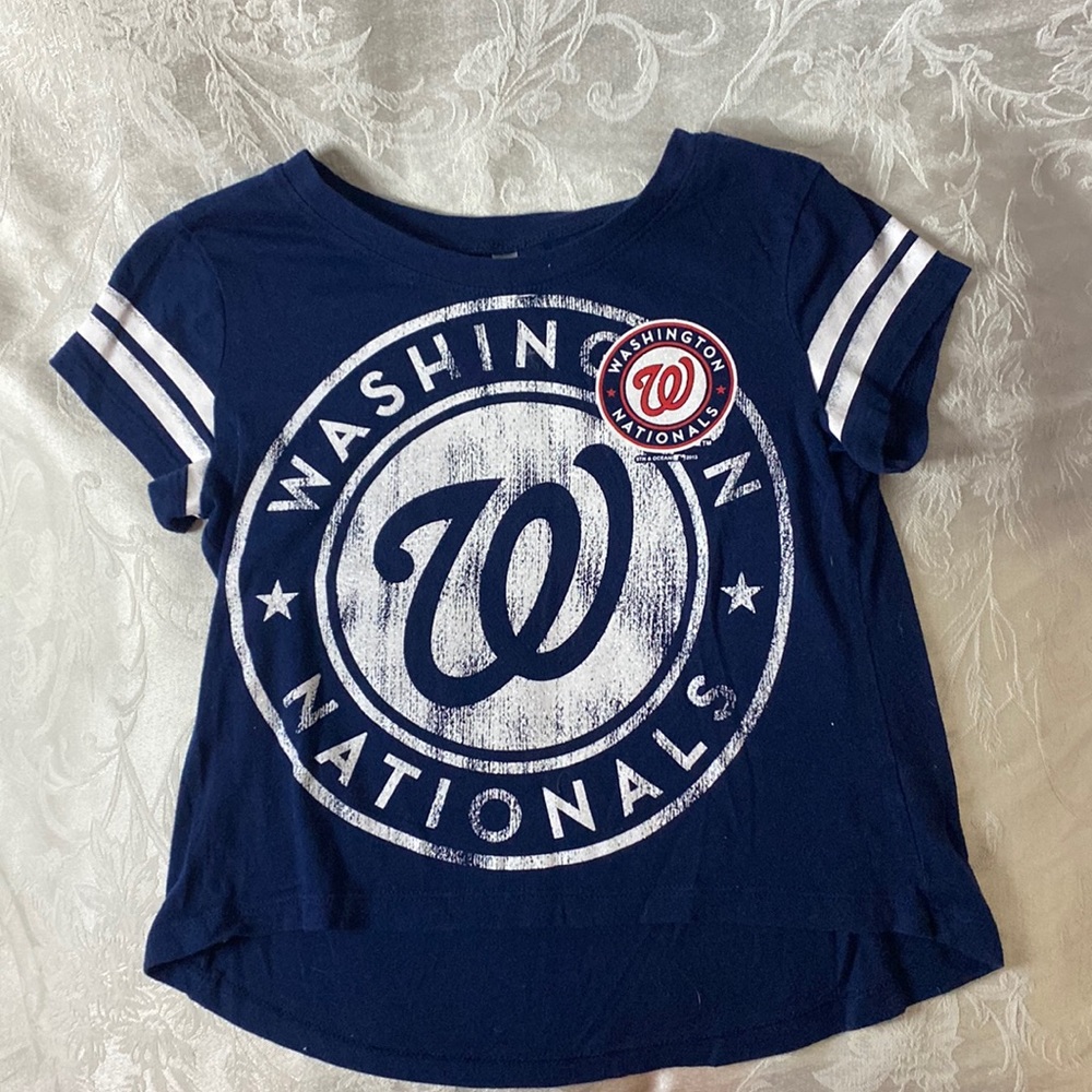Girls Washington Nationals Top